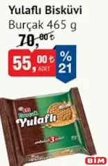 ETİ BURÇAK YULAFLI BİSKÜVİ 465 G fiyat ve kampanya bilgisi
